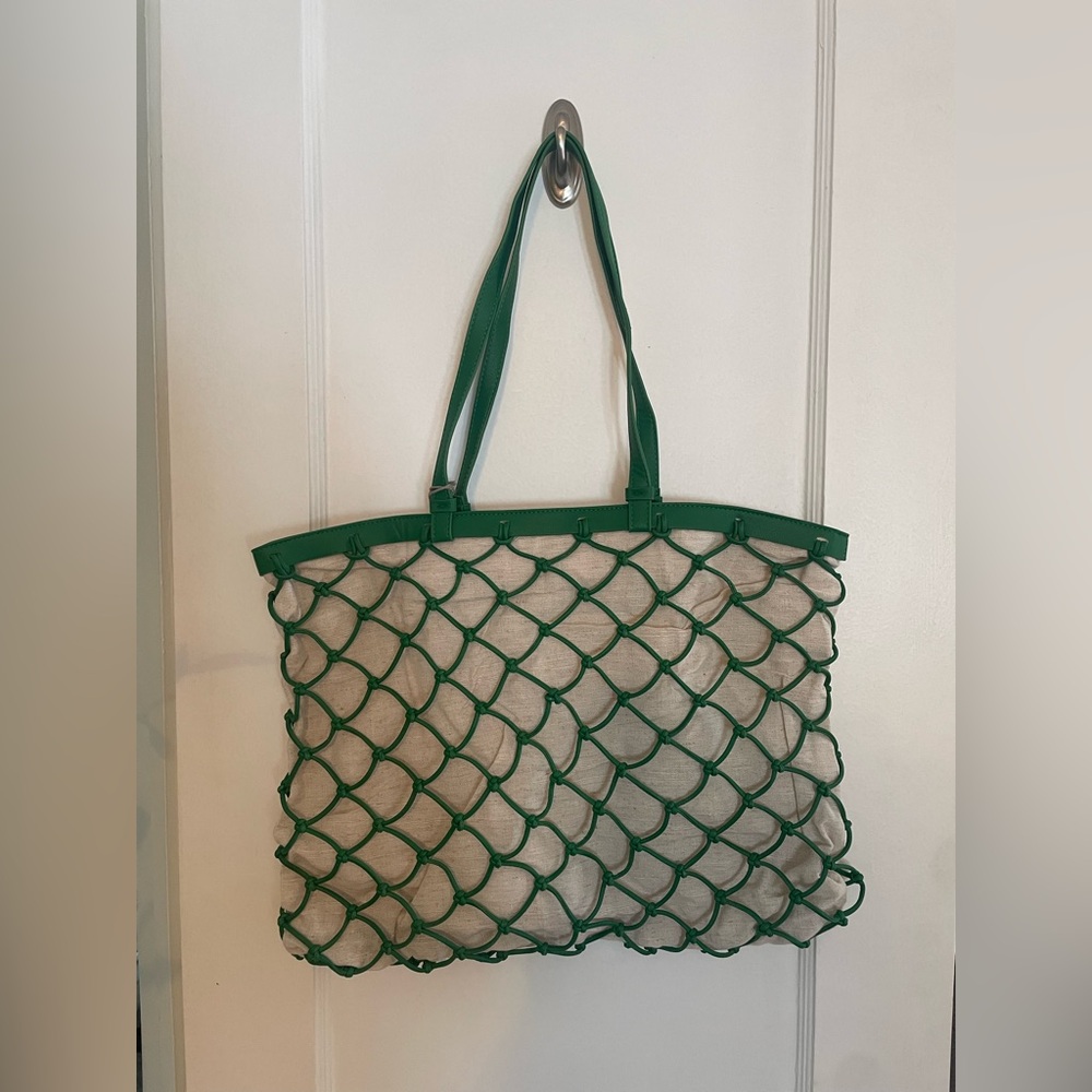 a new day Green Net Tote Bag